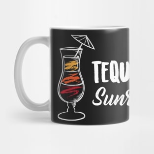 Tequila Sunrise Cocktail Drink Mug